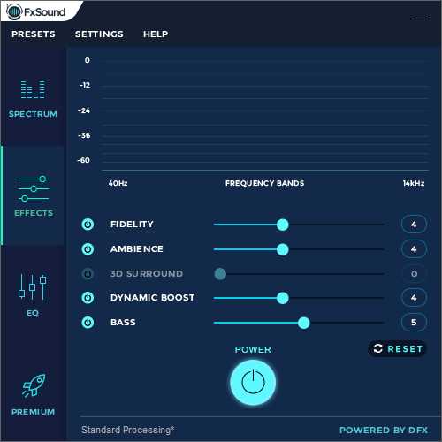 DFX Audio Enhancer Premium 13028 RePack + ключ 2023 бесплатное обновление и улучшение качества звука