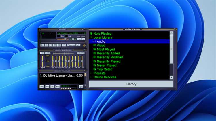 Преимущества Winamp для Windows 11